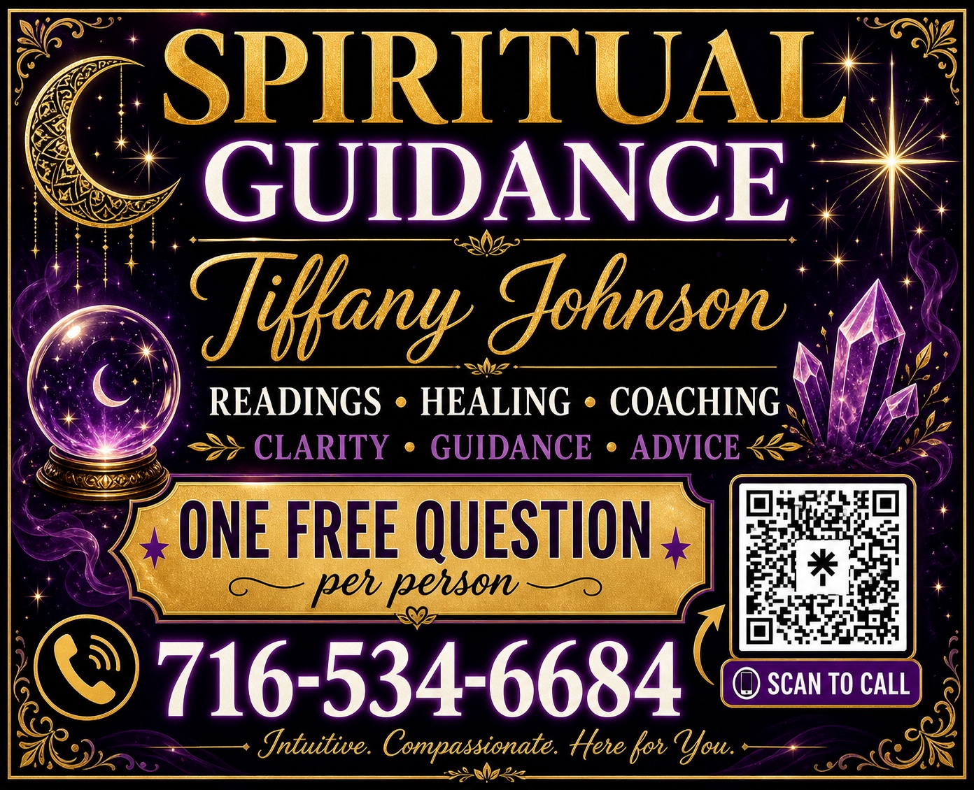 Spiritual Guidance by Tiffany Johnson